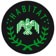 Habitat Raptor Wreath Sticker - black