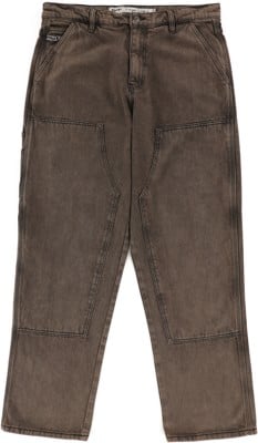 HUF Kinda Loose Double Knee Jeans - chocolate - view large