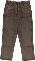 HUF Kinda Loose Double Knee Jeans - chocolate