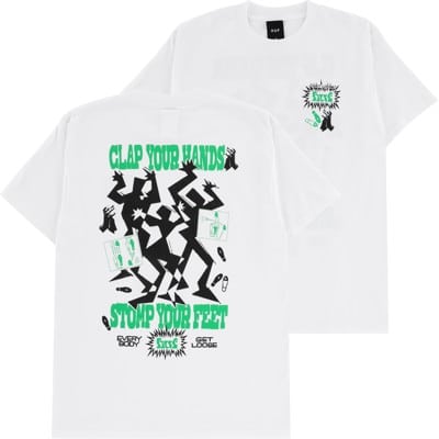HUF Everybody Get Loose T-Shirt - white - view large