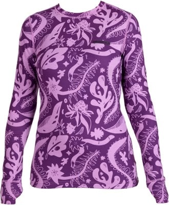 Airblaster Women's AB Base Layer Top - blackberry earth life - view large