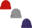 Burton Recycled DND Beanie 3-Pack - prism violet/fiesta red/gray cloud - alternate