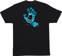 Santa Cruz Stranger Things Screaming Lights T-Shirt - black
