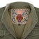 Santa Cruz Stranger Things Crawl Utility Jacket - army - detail
