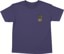 Santa Cruz Kids Stranger Things Demogorgon Dot T-Shirt - cobalt - front