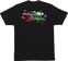 Santa Cruz Stranger Things Eddie Slasher T-Shirt - black