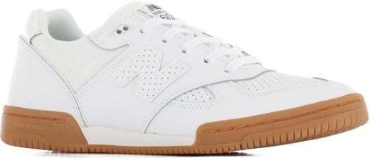 New Balance Numeric 600 Tom Knox Skate Shoes - white/white/gum - view large