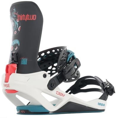 Thirtytwo T32M FASE Snowboard Bindings 2026 - (pat fava) gray - view large