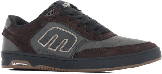 Etnies Serin Michelin Skate Shoes - brown/black - view large