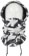 Burton Bonded Hood Face Mask - city streets - front