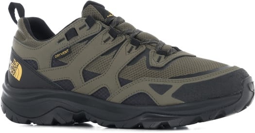 The North Face Hedgehog 3 Waterproof Shoes - new taupe green/tnf black - view large