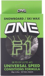One MFG F-1 Trick Snowboard Wax