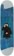 Theories Rasputin V3 8.0 Skateboard Deck - blue