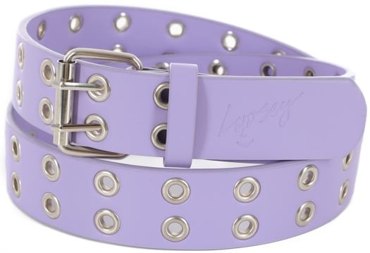 Loosey Grommet Hole Belt - lavender - view large