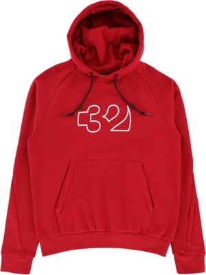 Thirtytwo Team Tech Hoodie - brick - view large