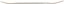 Trade. Chrome Logo 8.0 Skateboard Deck - side