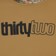 Thirtytwo 32 Tech Hoodie - sand - front detail