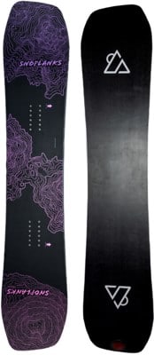 Snoplanks ASYM Twin Snowboard 2026 - view large