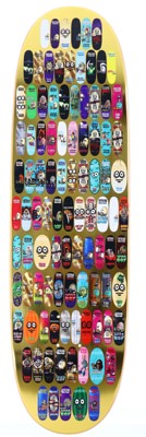 Heroin 100th Egg 9.125 Skateboard Deck - multi - view large