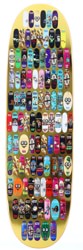 Heroin 100th Egg 9.125 Skateboard Deck - multi
