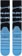 Stance Performance Mid Cushion Snowboard Socks - barbed wire blue - reverse