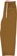Unless Collective Canvas Baggy Pants - brown - fold