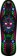 Powell Peralta Nicky Guerrero Mask 10.0 Skateboard Deck - blacklight
