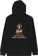 Real Spot Conservators Hoodie - black/white-orange - reverse