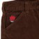 Spitfire Bighead Fill Corduroy Pants - brown - front detail