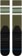 Stance Performance Mid Cushion Merino Wool Snowboard Socks - boyd olive - reverse