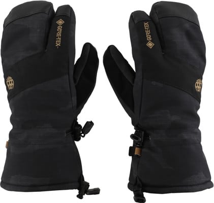 686 GORE-TEX Linear Trigger Mitts - black camo - view large
