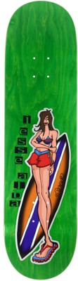 Frog Alba Surfer Girl 8.5 Skateboard Deck - green - view large