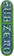 Heritage Sub Zero Vines 8.0 Skateboard Deck - green