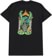 Heroin King Croc T-Shirt - black - reverse