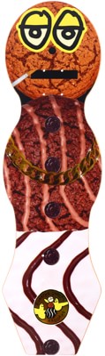 Krooked Quarter Snacks Snackman 9.0 Skateboard Deck - view large