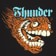 Thunder Screaming Grimple T-Shirt - black - front detail