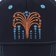 Passport Roman Candle Packers Strapback Hat - navy - front detail