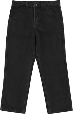 Passport Workers Club Bootcut Jeans - washed black - view large