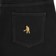 Passport Workers Club Straight Leg Jeans - washed black - reverse detail 2