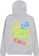 Tactics Smooth18 x Tactics Zip Hoodie - heather grey - reverse