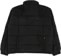 Bronze 56k Faux Suede Puffer Jacket - black - reverse