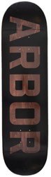 Arbor Logo Surplus 8.25 Skateboard Deck