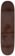 Arbor Logo Surplus 9.0 Skateboard Deck - top