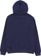 Frog Dino Logo Hoodie - navy - reverse