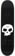 Zero Single Skull 7.5 Skateboard Deck