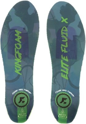 Footprint Kingfoam Elite Fluidx Hi Insoles - sport lime - view large