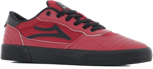 Lakai Cambridge Skate Shoes - (jumpei tsutsumi) red leather - view large