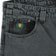 Theories Plaza Jeans - evergreen - front detail