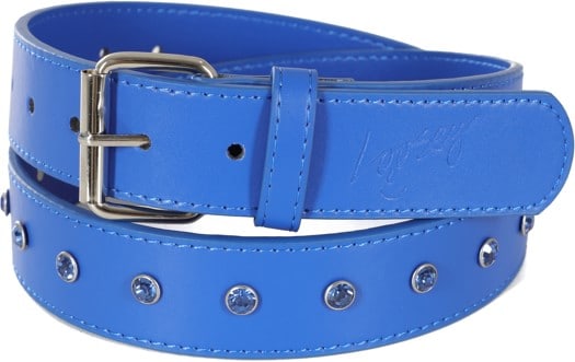Loosey Rhinestone Belt - royal blue - view large