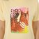 Tactics Women's Horses Horses Boxy T-Shirt - pale yellow - front detail